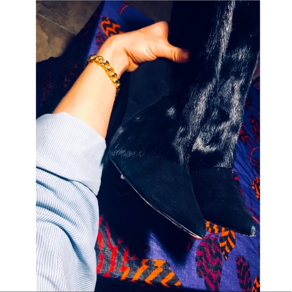 Faux Fur Booties - Picture 2 of 4